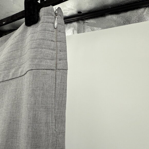 Theory Womens Gray Wool Blend Dress Pants Size 8 Made In USA - Picture 11 of 11